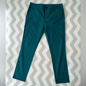 New Men’s ASOS Design Skinny Chinos in deep teal!